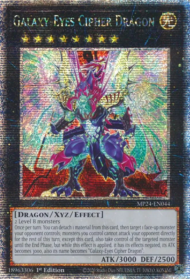 Galaxy-Eyes Cipher Dragon — 25th Anniversary Tin: Dueling Mirrors — Yu-Gi-Oh!