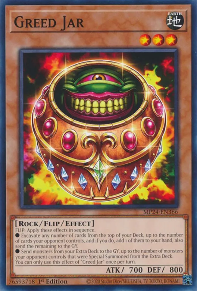Greed Jar — 25th Anniversary Tin: Dueling Mirrors — Yu-Gi-Oh!