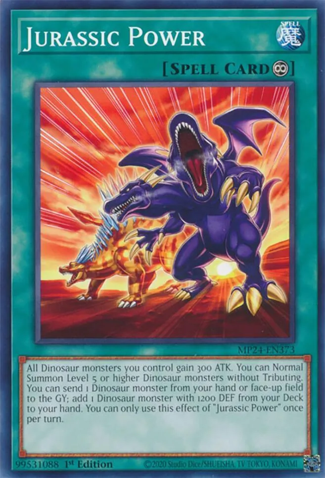 Jurassic Power — 25th Anniversary Tin: Dueling Mirrors — Yu-Gi-Oh!