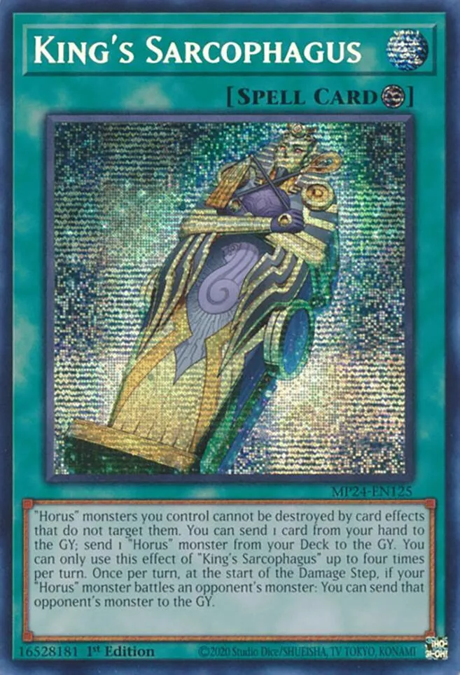 King's Sarcophagus — 25th Anniversary Tin: Dueling Mirrors — Yu-Gi-Oh!