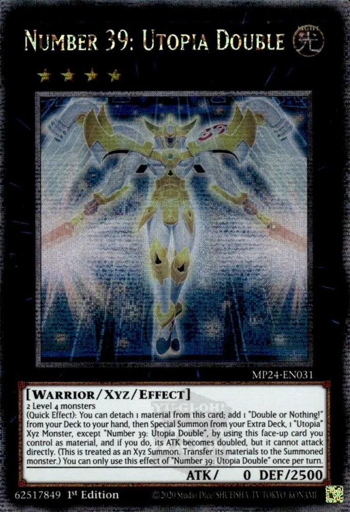 Number 39: Utopia Double — 25th Anniversary Tin: Dueling Mirrors — Yu-Gi-Oh!