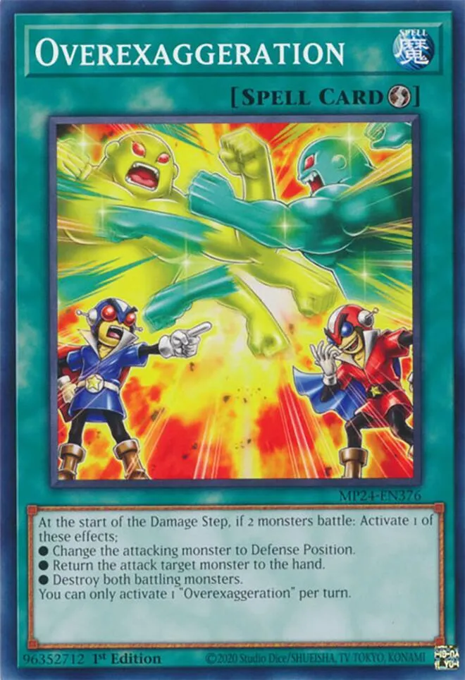 Overexaggeration — 25th Anniversary Tin: Dueling Mirrors — Yu-Gi-Oh!