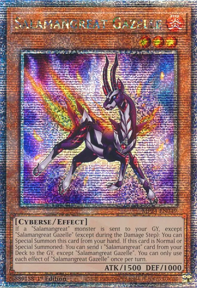 Salamangreat Gazelle — 25th Anniversary Tin: Dueling Mirrors — Yu-Gi-Oh!