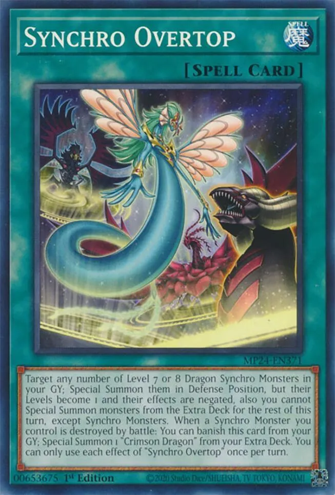 Synchro Overtop — 25th Anniversary Tin: Dueling Mirrors — Yu-Gi-Oh!