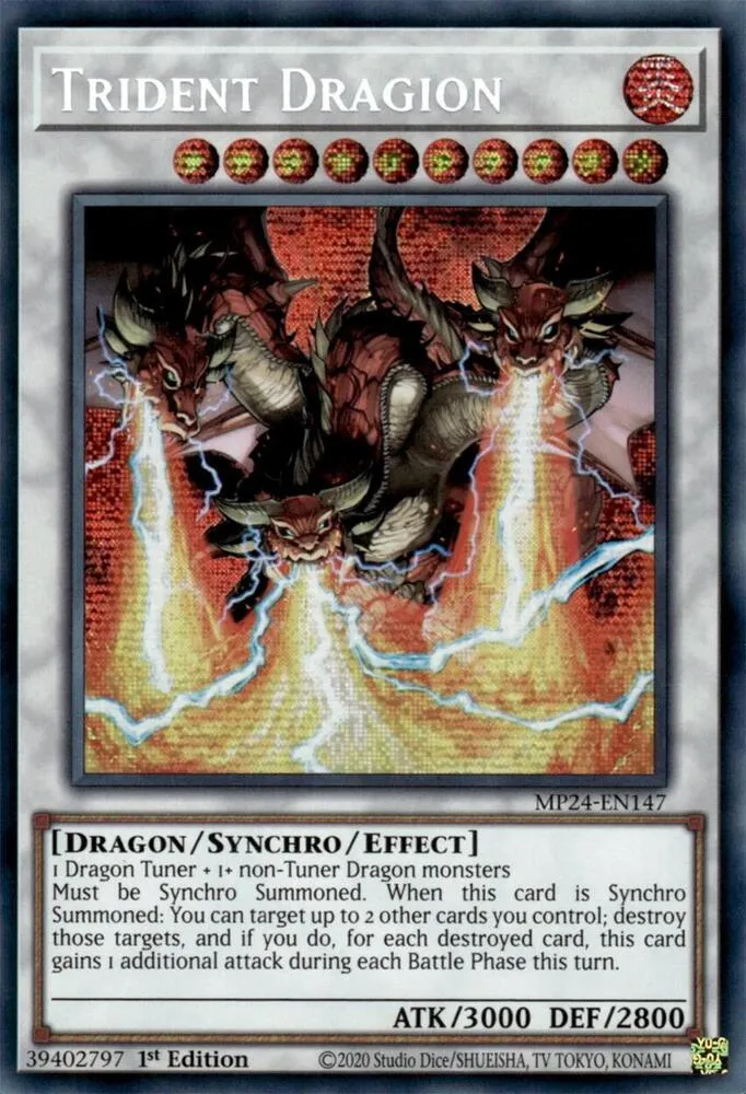 Trident Dragion — 25th Anniversary Tin: Dueling Mirrors — Yu-Gi-Oh!