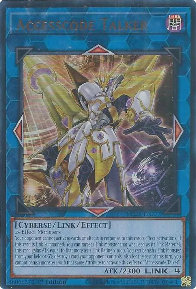 Accesscode Talker — 2025 Mega-Tin Mega Pack — Yu-Gi-Oh!