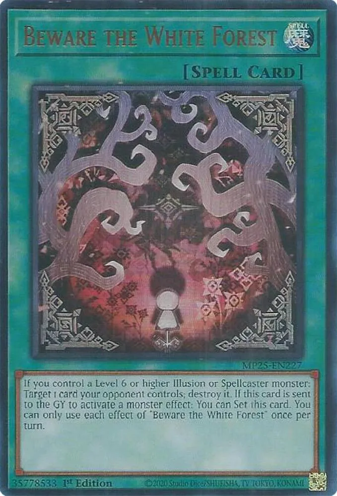 Attention à la Forêt Blanche — 2025 Mega-Tin Mega Pack — Yu-Gi-Oh!