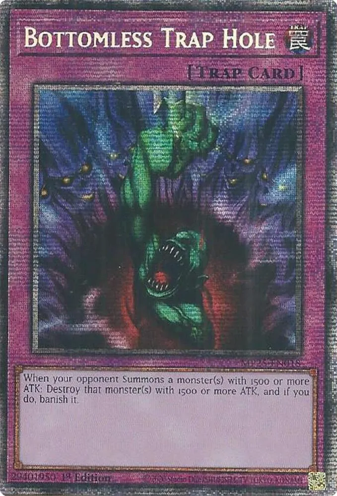 Bottomless Trap Hole — 2025 Mega-Tin Mega Pack — Yu-Gi-Oh!