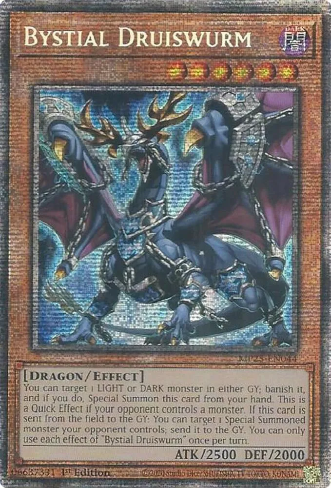 Bystial Druiswurm — 2025 Mega-Tin Mega Pack — Yu-Gi-Oh!