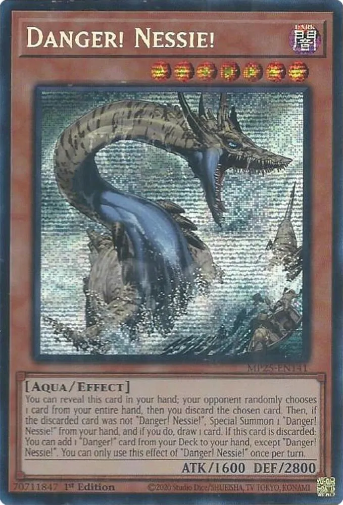 Danger! Nessie! — 2025 Mega-Tin Mega Pack — Yu-Gi-Oh!