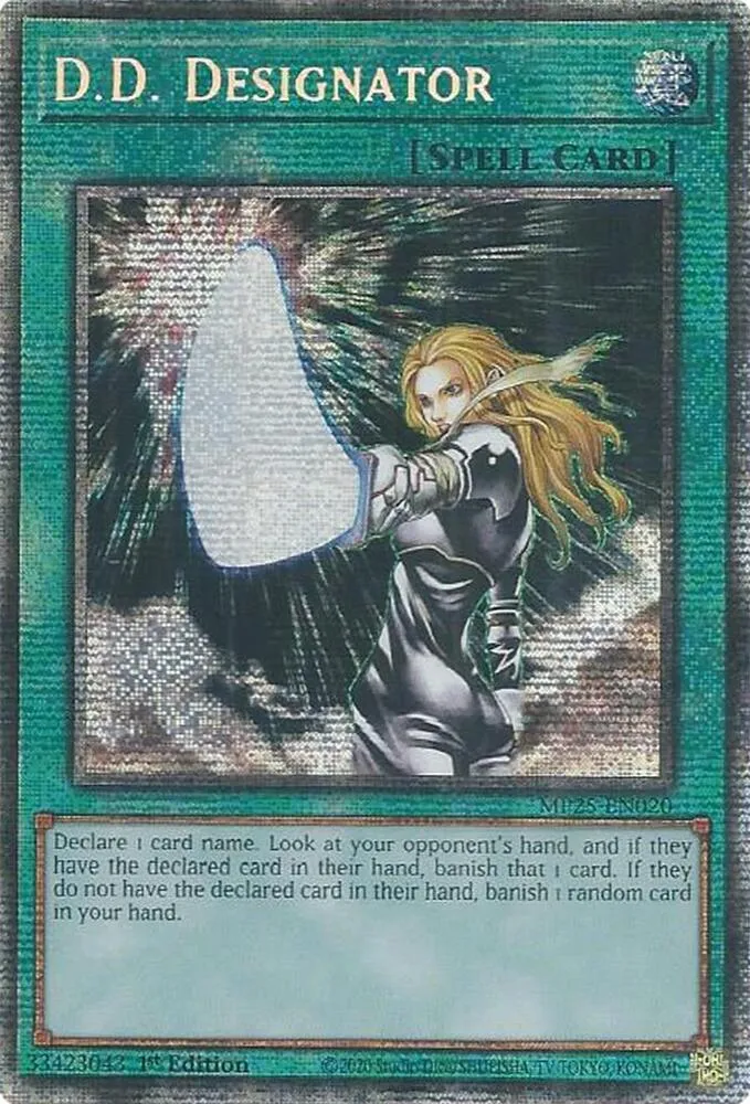 D.D. Designator — 2025 Mega-Tin Mega Pack — Yu-Gi-Oh!