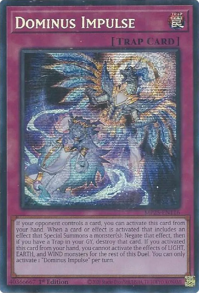 Dominus Impulse — 2025 Mega-Tin Mega Pack — Yu-Gi-Oh!