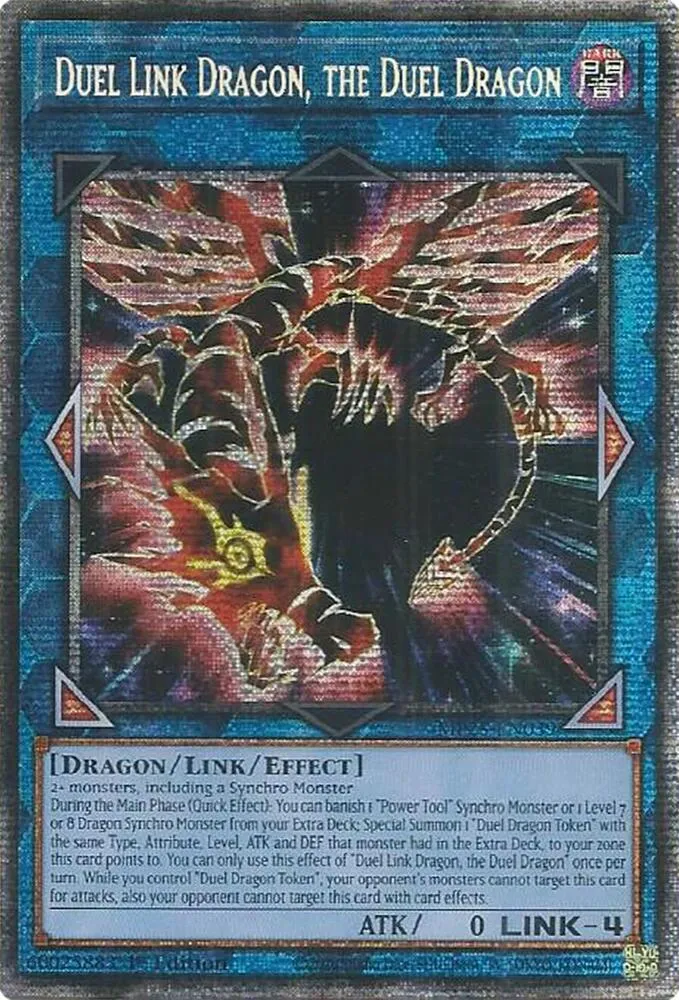 Duel Link Dragon, the Duel Dragon — 2025 Mega-Tin Mega Pack — Yu-Gi-Oh!