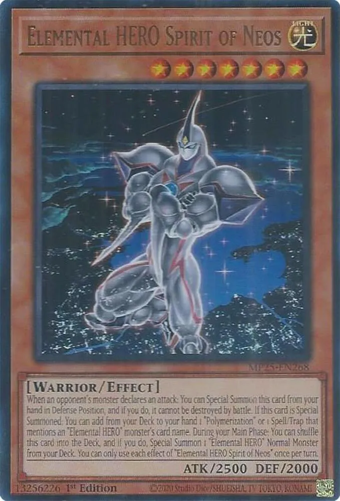 Elemental HERO Spirit of Neos — 2025 Mega-Tin Mega Pack — Yu-Gi-Oh!