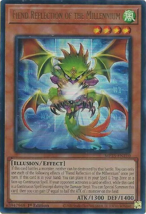 Fiend Reflection of the Millennium — 2025 Mega-Tin Mega Pack — Yu-Gi-Oh!
