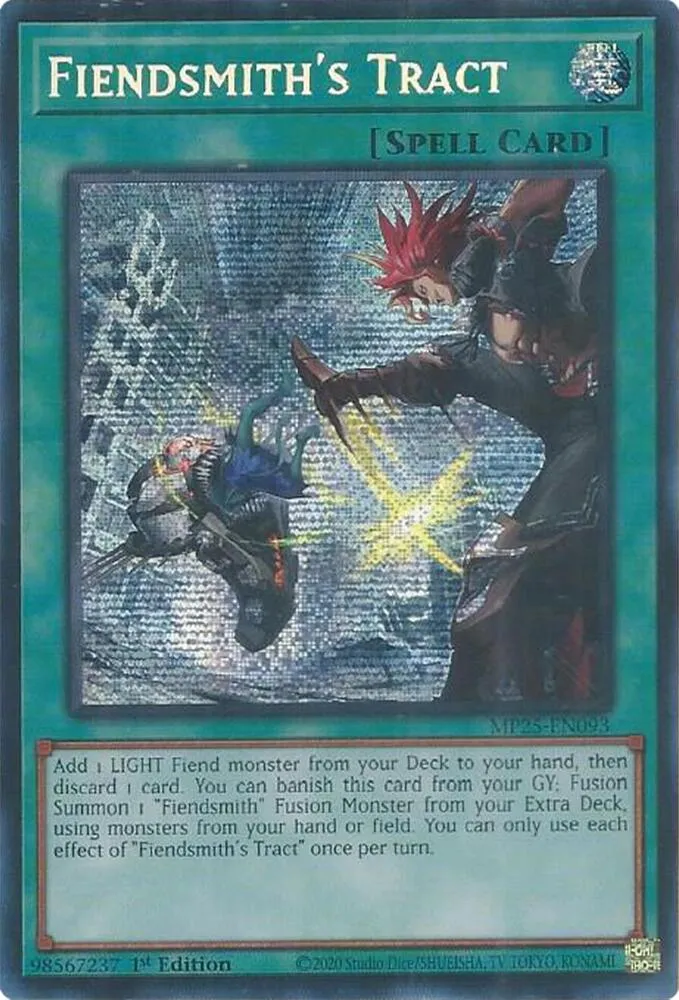 Fiendsmith's Tract — 2025 Mega-Tin Mega Pack — Yu-Gi-Oh!