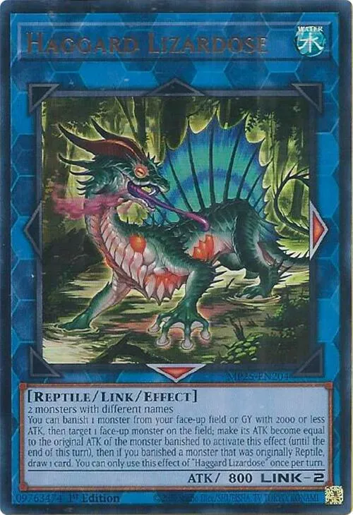 Haggard Lizardose — 2025 Mega-Tin Mega Pack — Yu-Gi-Oh!