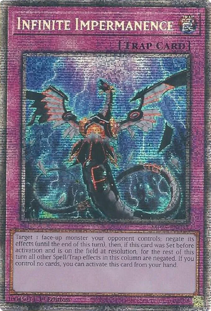 Infinite Impermanence — 2025 Mega-Tin Mega Pack — Yu-Gi-Oh!