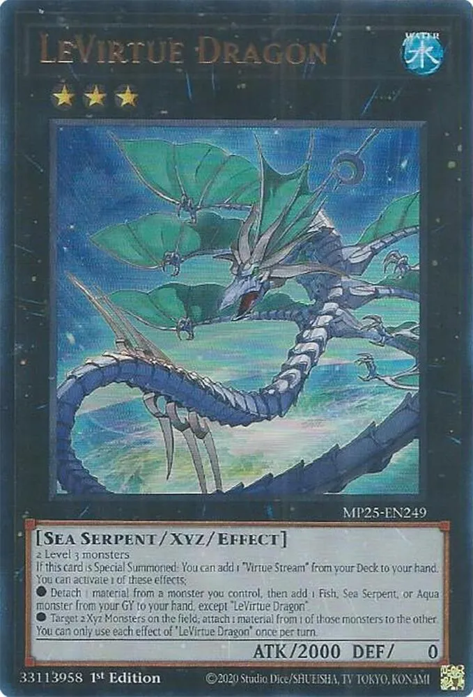 Dragon LéVertueux — 2025 Mega-Tin Mega Pack — Yu-Gi-Oh!