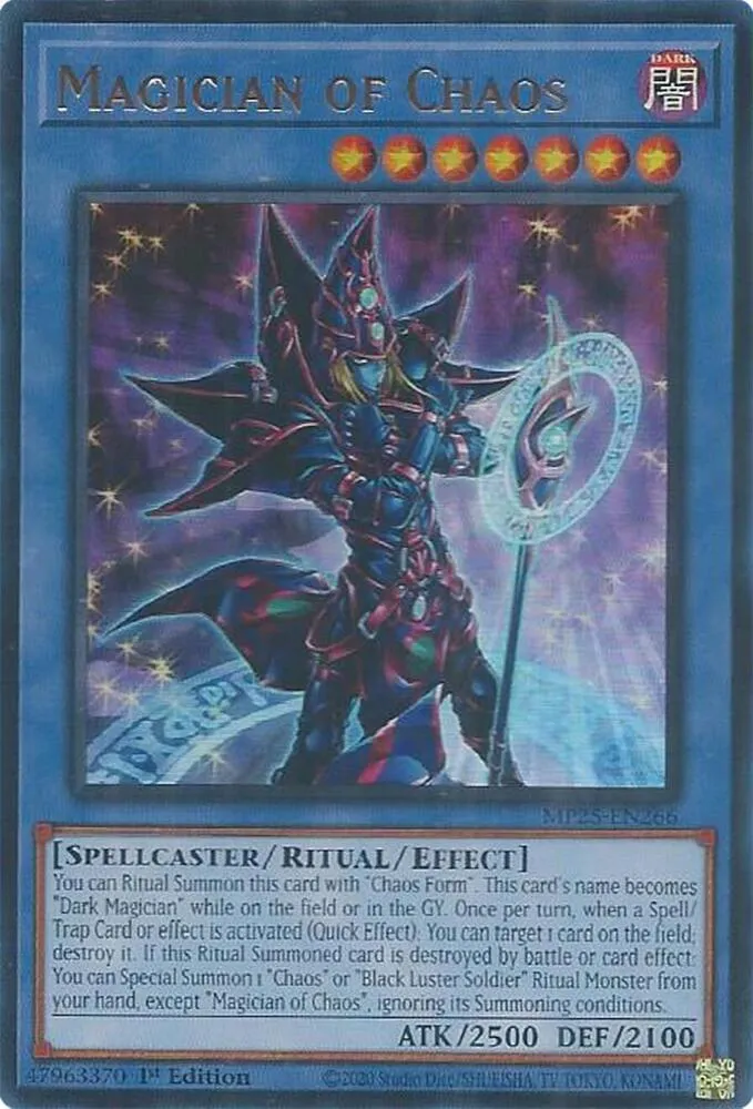 Magician of Chaos — 2025 Mega-Tin Mega Pack — Yu-Gi-Oh!