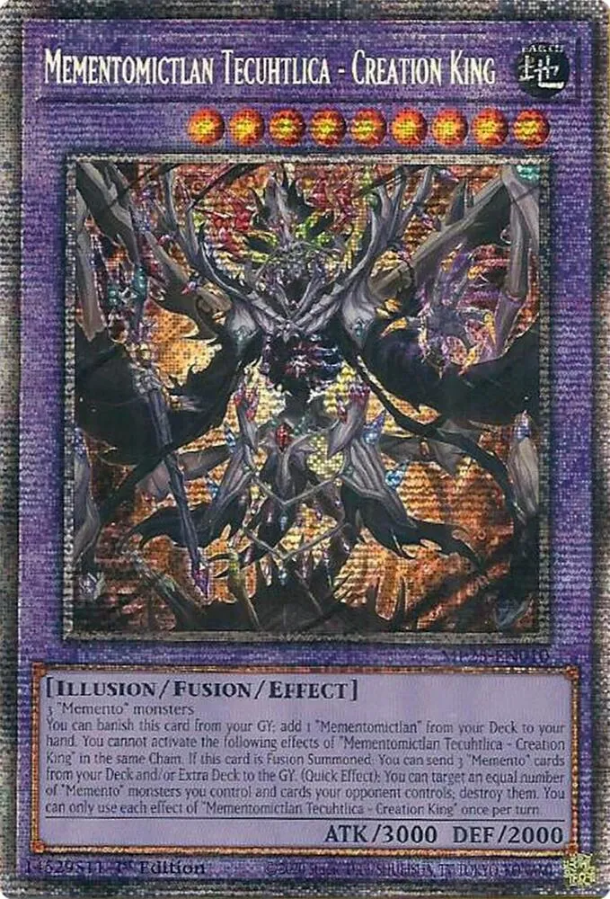 Mémentomictlan Tecuhtlica - Roi de la Création — 2025 Mega-Tin Mega Pack — Yu-Gi-Oh!
