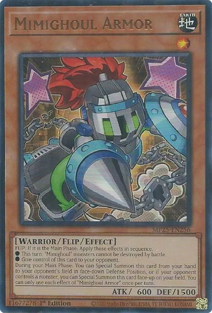 Armure Mimigoule — 2025 Mega-Tin Mega Pack — Yu-Gi-Oh!
