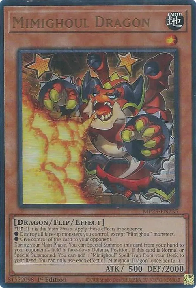 Mimighoul Dragon — 2025 Mega-Tin Mega Pack — Yu-Gi-Oh!