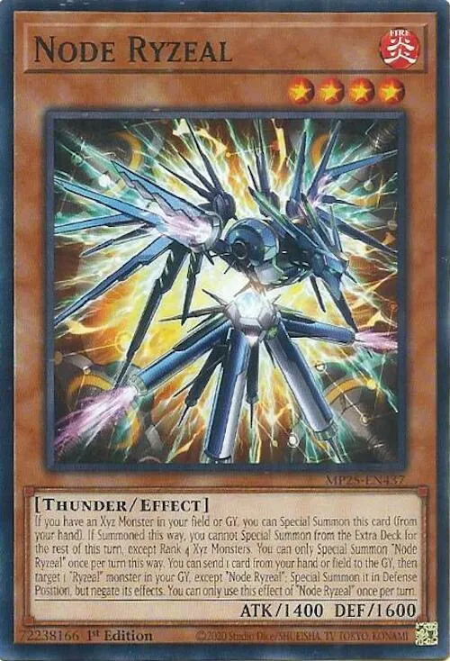 Node Ryzeal — 2025 Mega-Tin Mega Pack — Yu-Gi-Oh!