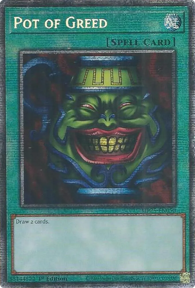 Pot of Greed — 2025 Mega-Tin Mega Pack — Yu-Gi-Oh!