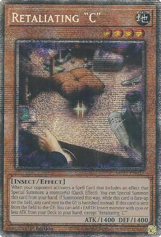 Retaliating "C" from 2025 Mega-Tin Mega Pack - Yu-Gi-Oh!