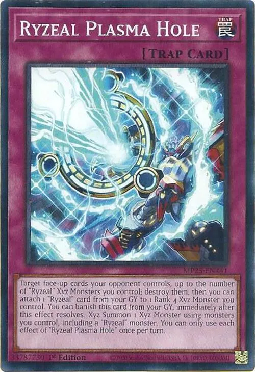Ryzeal Plasma Hole — 2025 Mega-Tin Mega Pack — Yu-Gi-Oh!