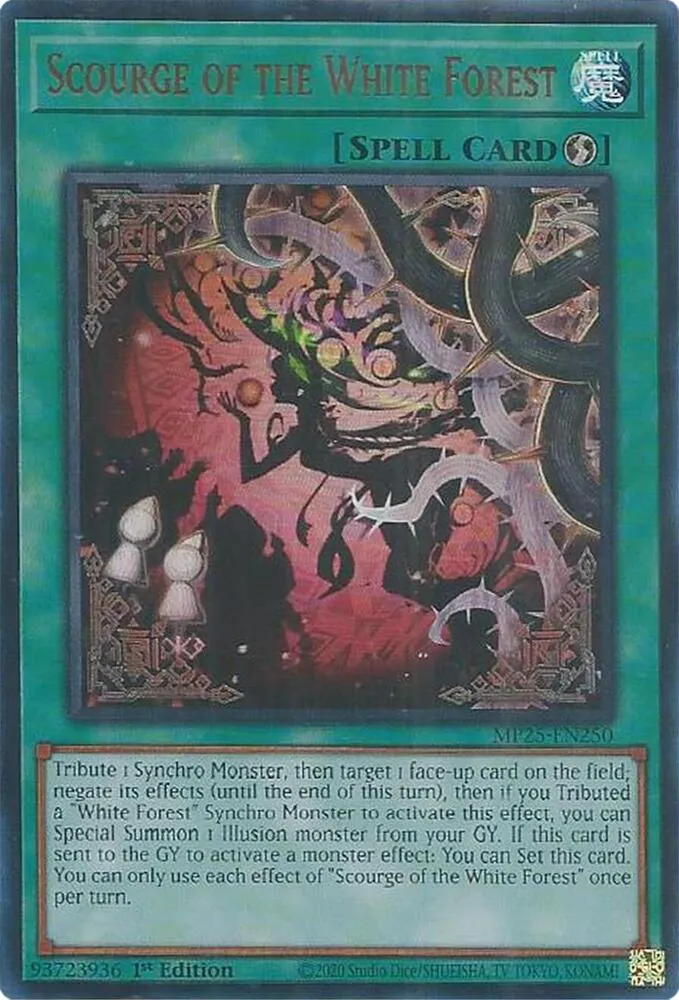 Fléau de la Forêt Blanche — 2025 Mega-Tin Mega Pack — Yu-Gi-Oh!