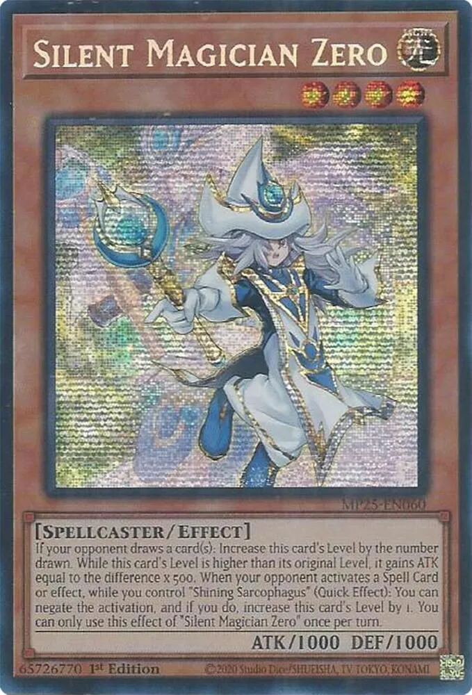 Silent Magician Zero — 2025 Mega-Tin Mega Pack — Yu-Gi-Oh!