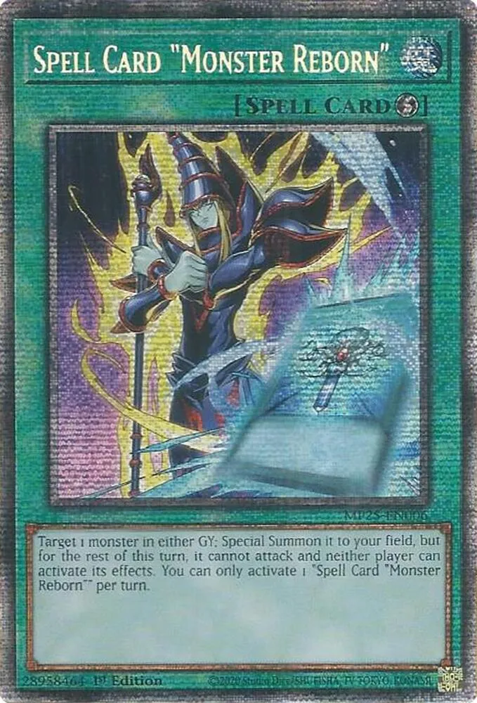 Carte Magie "Monster Reborn" from 2025 Mega-Tin Mega Pack - Yu-Gi-Oh!