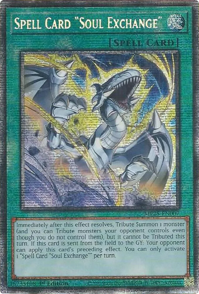 Spell Card "Soul Exchange" — 2025 Mega-Tin Mega Pack — Yu-Gi-Oh!