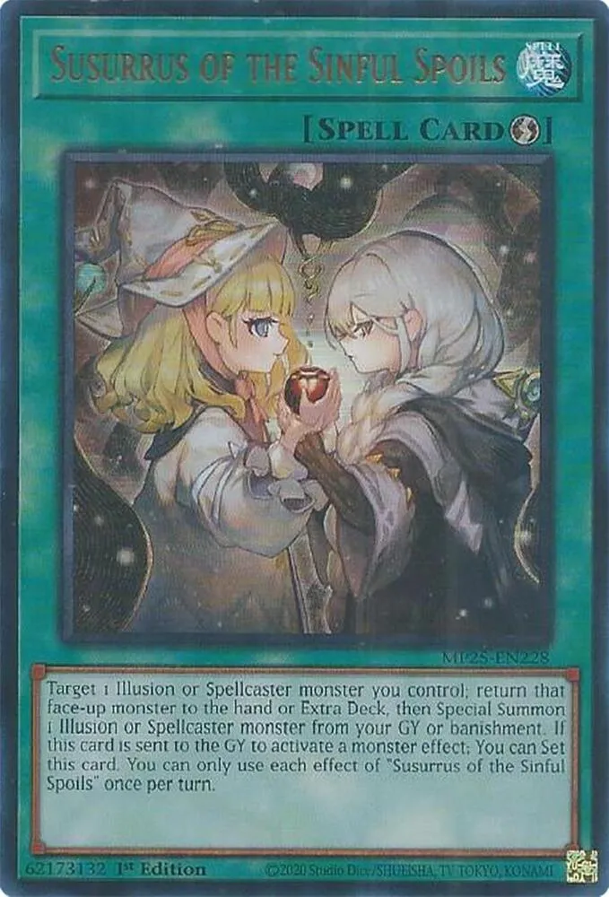 Murmures du Butin du Péché — 2025 Mega-Tin Mega Pack — Yu-Gi-Oh!
