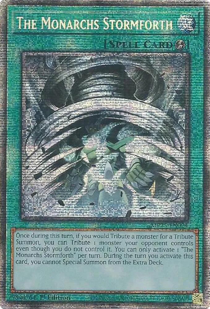 The Monarchs Stormforth — 2025 Mega-Tin Mega Pack — Yu-Gi-Oh!