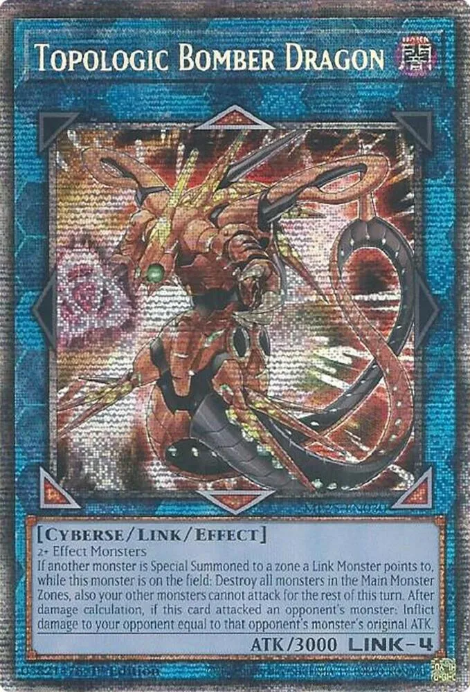 Topologic Bomber Dragon from 2025 Mega-Tin Mega Pack - Yu-Gi-Oh!