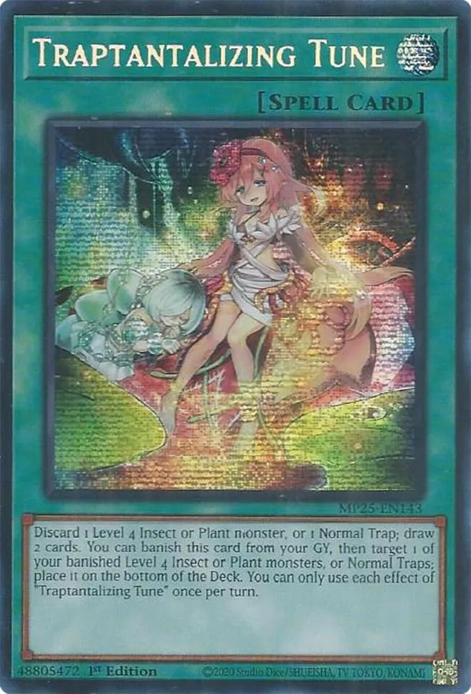 Traptantalizing Tune — 2025 Mega-Tin Mega Pack — Yu-Gi-Oh!