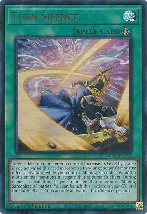 Turn Silence — 2025 Mega-Tin Mega Pack — Yu-Gi-Oh!