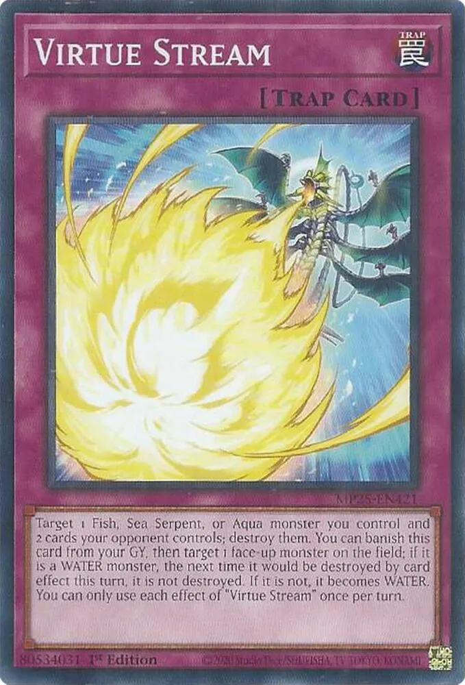 Virtue Stream — 2025 Mega-Tin Mega Pack — Yu-Gi-Oh!