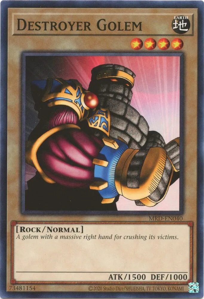 Destroyer Golem — Metal Raiders (25th Anniversary Edition) — Yu-Gi-Oh!