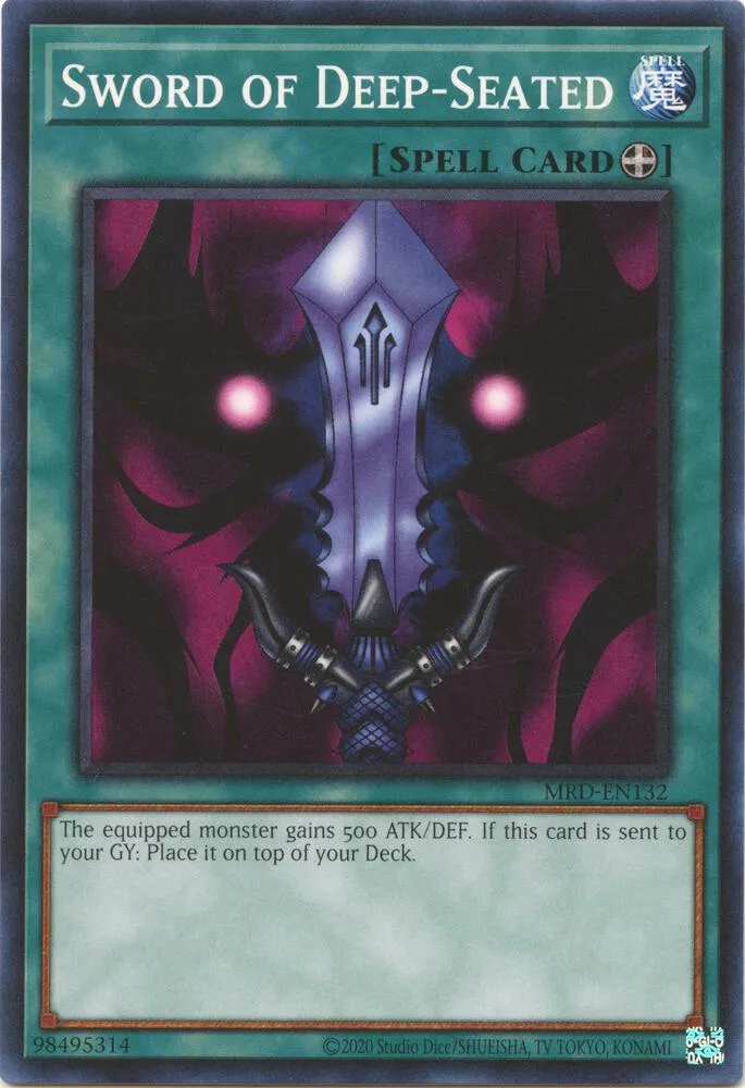 Sword of Deep-Seated — Metal Raiders (25th Anniversary Edition) — Yu-Gi-Oh!