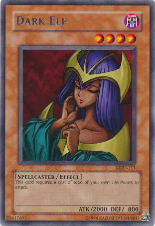 Dark Elf — Metal Raiders - Unlimited — Yu-Gi-Oh!