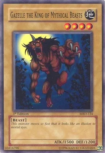 Gazelle the King of Mythical Beasts — Metal Raiders — Yu-Gi-Oh!