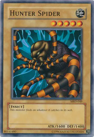 Araignée Chasseuse — Metal Raiders - Unlimited — Yu-Gi-Oh!