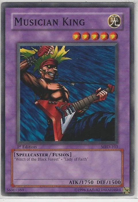 Musician King — Metal Raiders — Yu-Gi-Oh!