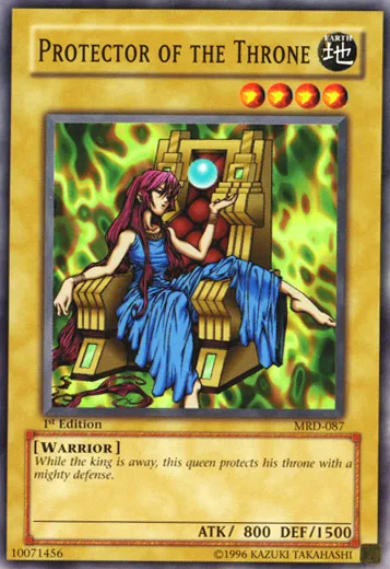 Protector of the Throne — Metal Raiders — Yu-Gi-Oh!