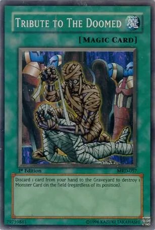 Tribute to the Doomed — Metal Raiders - Unlimited — Yu-Gi-Oh!
