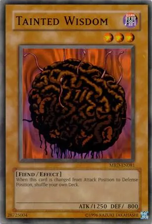 Tainted Wisdom — Metal Raiders (Worldwide English) — Yu-Gi-Oh!